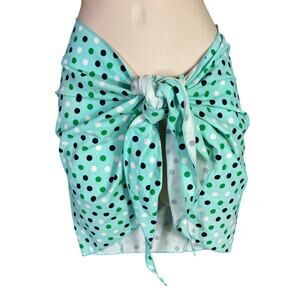 Sun Casuals Women's Size‎ 16 Polka Dot Wrap Skirt Short Summer Casual